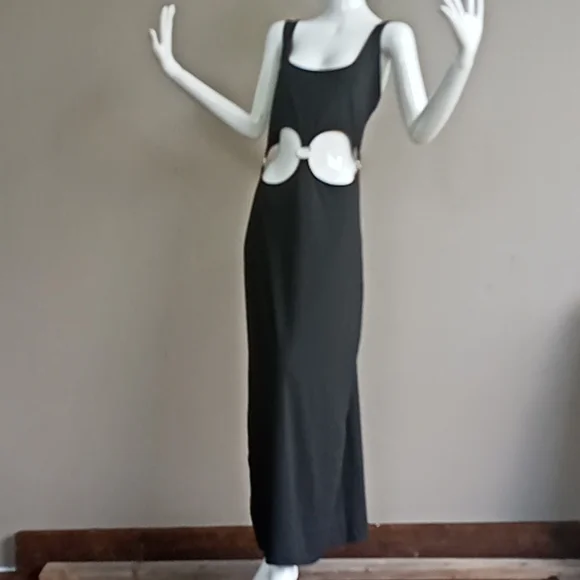 Bloom Chic sexy maxi dress with cut out size 20 - Picture 2 of 8